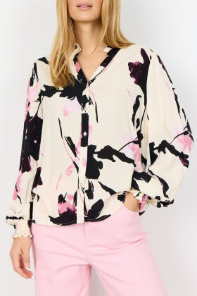 SoyaConcept - SC-Bene 1 Print Skjorte - Rosa