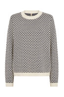 SoyaConcept - SC-Bibbi 1 Pullover - Mønstret - Mørkeblå