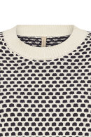 SoyaConcept - SC-Bibbi 1 Pullover - Mønstret - Mørkeblå