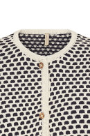 SoyaConcept - SC-Bibbi 2 Cardigan - Mønstret - Mørkeblå SoyaConcept - SC-Bibbi 2 Cardigan - Mønstret - Mørkeblå