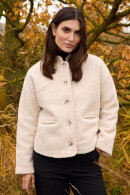 SoyaConcept - SC-Shaima 1 Kort Jakke - Off White