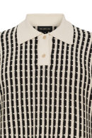 No.1 by OX - Strikket Polobluse - Off White No.1 by OX - Strikket Polobluse - Off White
