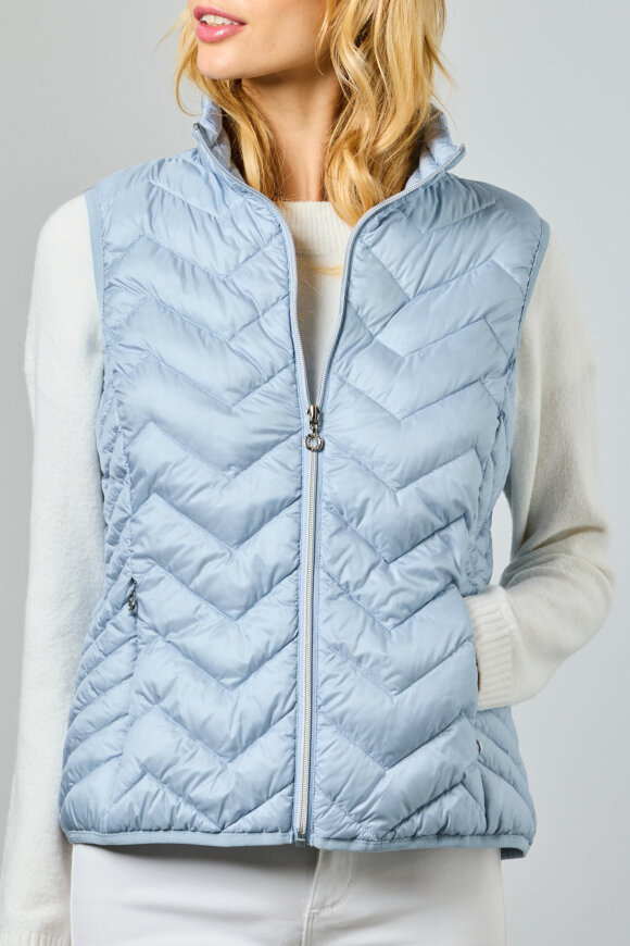 Junge - Louise Light Down - Let Dun Vest - Lyseblå
