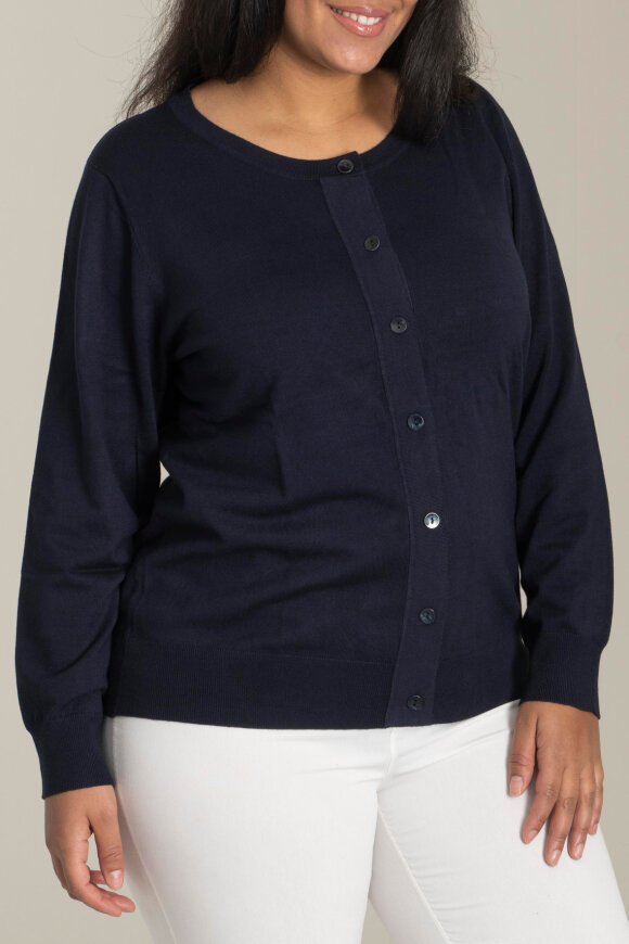 Sandgaard - Helsinki Cardigan - Strik - Mørkeblå