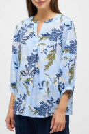 Eterna - Print Skjortebluse - Lyseblå