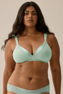 Naturana - Bh Satin kant - u/bøjle - Lysegrøn