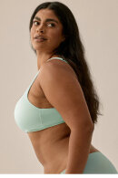 Naturana - Bh Satin kant - u/bøjle - Lysegrøn