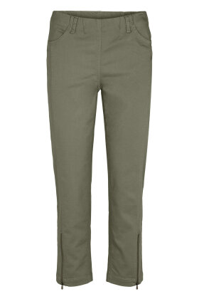 Laurie - Piper Regular Twill - Cropped - Khaki