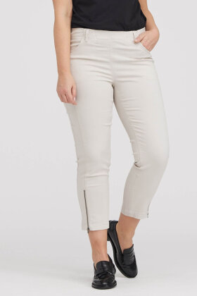 Laurie - Piper Regular Twill - Cropped - Khaki