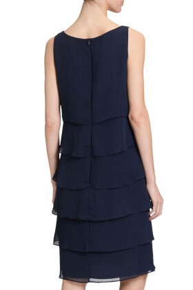 Vera Mont - Kjole Flæser - Mørkeblå