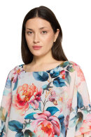 Vera Mont - Blomstret Kjole - Mørkeblå