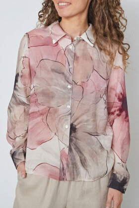 Elton - ETKarli - Printskjorte - Lyserød