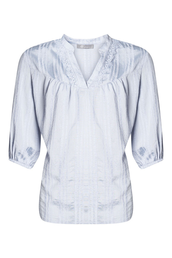 Elton - ETKimia - Løs Bluse - Lyseblå