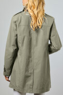 Junge - Noelle - Kort Trenchcoat - Oliven