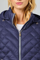 Junge - Naja - Kort Quilt Jakke - Mørkeblå