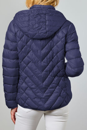 Junge - Naja - Kort Quilt Jakke - Mørkeblå