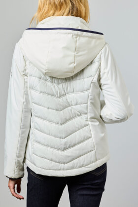 Junge - Navi - Hybridjakke - Hvid