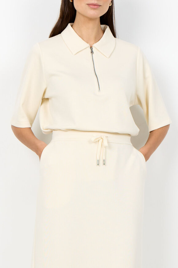 SoyaConcept - SC-Banu 290 - Polo Sweat - Cream