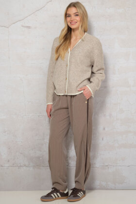 Prepair - Violet Pants - Nålestribet - Sand