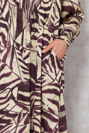 Prepair - Carla Dress - Print Midi Kjole - Blomme