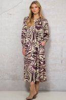 Prepair - Carla Dress - Print Midi Kjole - Blomme