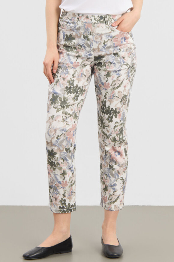 Laurie - Hannah Regular Capri - Khaki