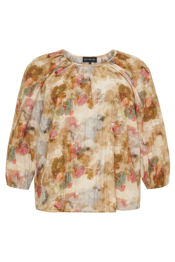 No.1 by OX - Raglan Bluse - Sand