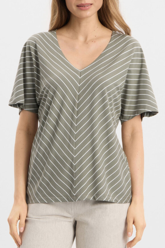 Laurie - Ingrid Blouse - Khaki Laurie - Ingrid Blouse - Khaki