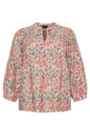 No.1 by OX - Bluse m/bindebånd - Cream