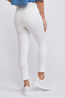 Wonderjeans - Ankle Satin - Straight Leg Mid & Waist - Hvid Wonderjeans - Ankle Satin - Straight Leg Mid & Waist - Hvid