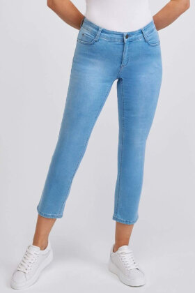 Wonderjeans - Ankle - Straight Leg Mid & Waist - Lys Denim Wonderjeans - Ankle - Straight Leg Mid & Waist - Lys Denim