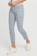 Wonderjeans - Ankle - Straight Leg Mid & Waist - Hvid/Blå