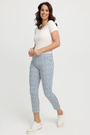 Wonderjeans - Ankle - Straight Leg Mid & Waist - Hvid/Blå