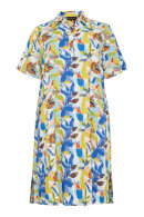 No.1 by OX - Kjole Blomstret Print - Lyseblå
