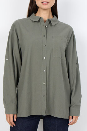 SoyaConcept - SC-Cissie 52 - Løs Skjorte - Army