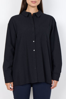 SoyaConcept - SC-Cissie 52 - Løs Skjorte - Sort