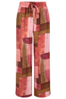 SoyaConcept - SC-Catania 3-B - Løse Printbukser - Rosa SoyaConcept - SC-Catania 3-B - Løse Printbukser - Rosa