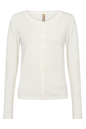 SoyaConcept - SC-Dollie 446 - Kort Strik Cardigan - Off White