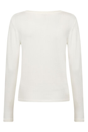 SoyaConcept - SC-Dollie 446 - Kort Strik Cardigan - Off White