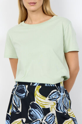 SoyaConcept - SC-Derby 1 - Basis T-shirt - Lysegrøn SoyaConcept - SC-Derby 1 - Basis T-shirt - Lysegrøn