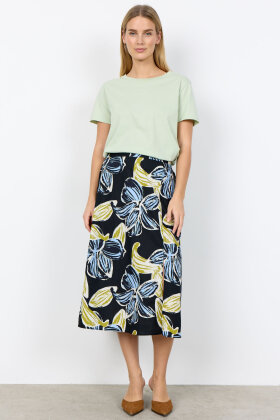 SoyaConcept - SC-Derby 1 - Basis T-shirt - Lysegrøn