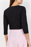 SoyaConcept - SC-Pylle 32 - Basis T-shirt 3/4 - Sort