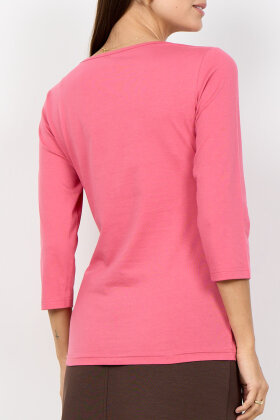 SoyaConcept - SC-Pylle 32 - Basis T-shirt 3/4 - Rosa