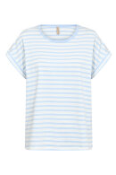 SoyaConcept - SC-Rina Stripe 18 T-shirt - Lyseblå