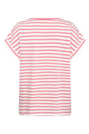 SoyaConcept - SC-Rina Stripe 18 T-shirt - Rosa