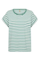 SoyaConcept - SC-Rina Stripe 18 T-shirt - Grøn