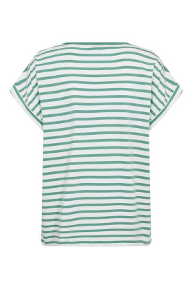 SoyaConcept - SC-Rina Stripe 18 T-shirt - Grøn