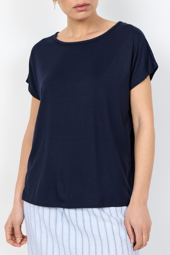 SoyaConcept - SC-Marica 354 T-shirt - Mørkeblå