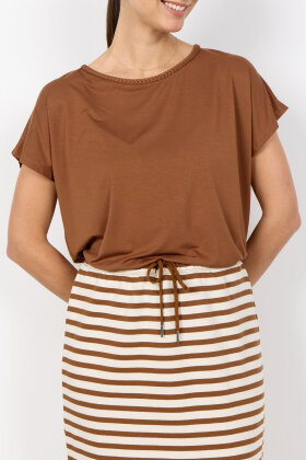 SoyaConcept - SC-Marica 354 T-shirt - Toffee