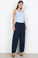 SoyaConcept - SC-Sarona 1 Top - Ribstrikket & Blonde - Lyseblå